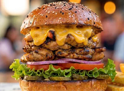 CHICKEN BURGER